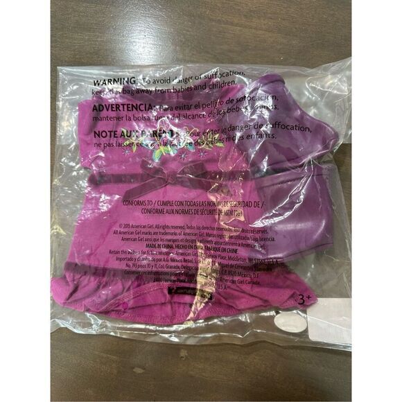 American Girl Bitty Baby Twin Butterfly Dress and Boots NEW - Picture 2 of 4